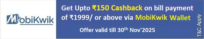Mobikwik wallet Cashback